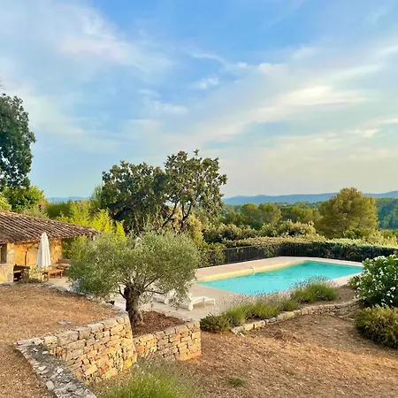 Charming With Superb Swimming Pool And Standing View * Lorgues